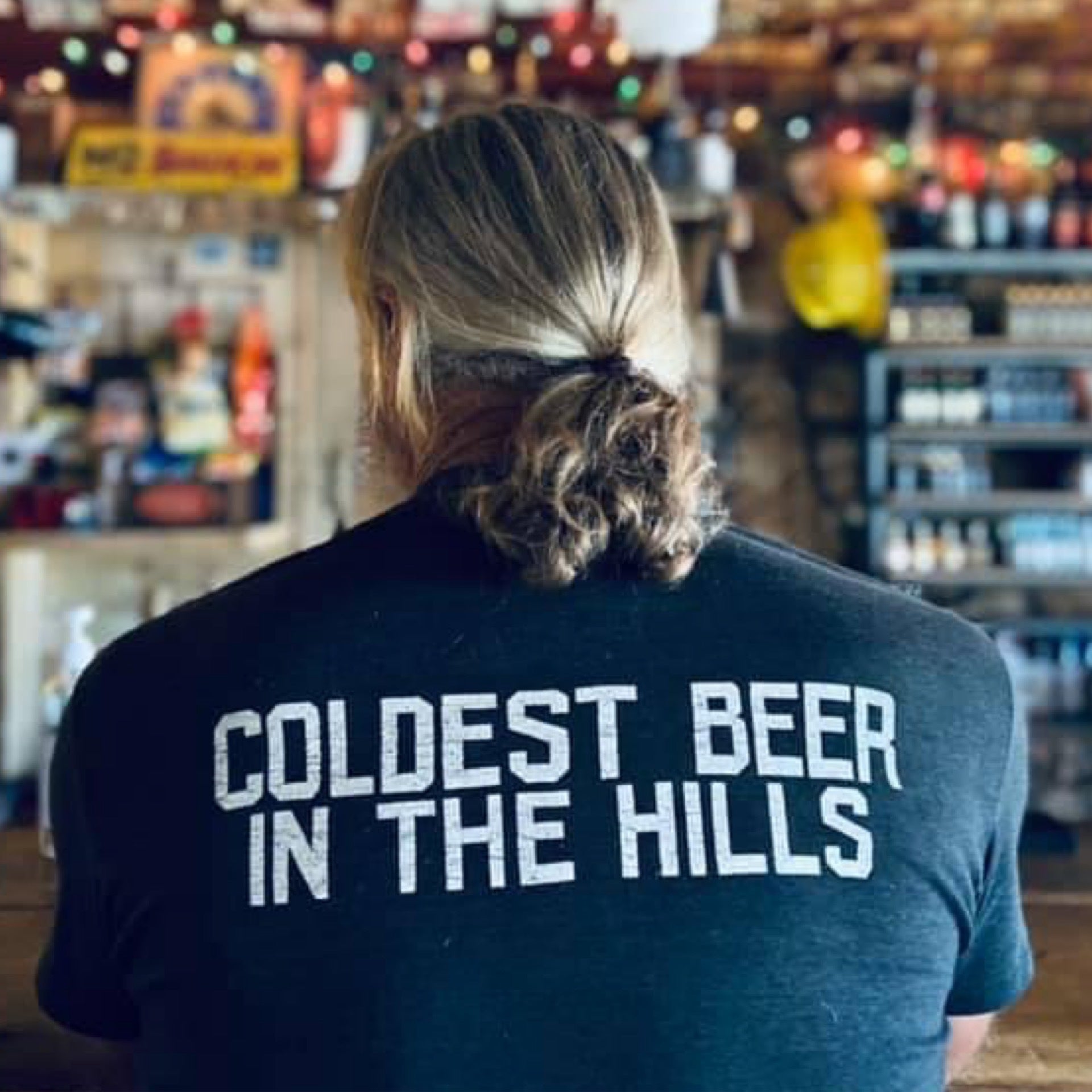 T Shirt OG Devil Coldest Beer BLACK Devils Backbone Tavern Shop